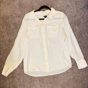 J Crew cream button down